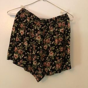 Floral shorts